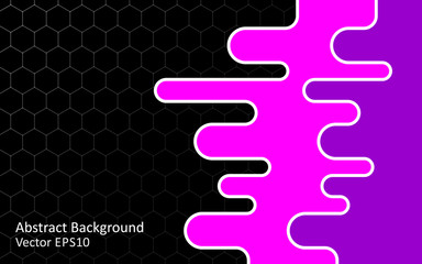 Abstract vector background, template design