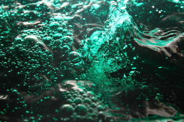 Water surface as background