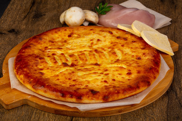 Homemade Ossetian pie