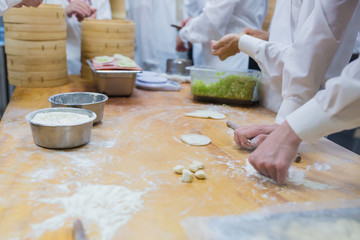 Manufacture of Dim sum.