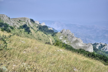 Landscape mountain summer