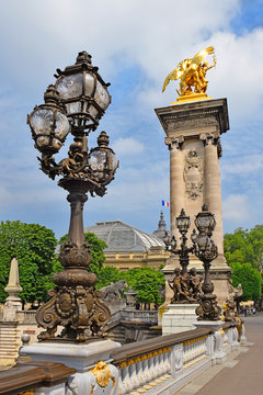Pont Alexandre III bridge, Paris