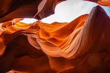 Deurstickers Lower Antelope Canyon © vichie81