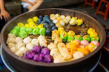 Malaysian dim sum pork dumpling