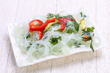 Pickled glass noodles