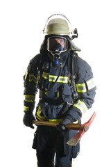 Naklejka premium Feuerwehrmann