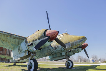 Old Rusty War plane