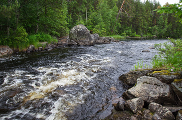 River Vazhenka (Russia)