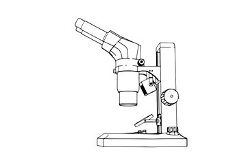 vector outline microscope