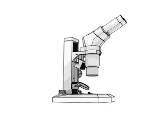 vector outline microscope