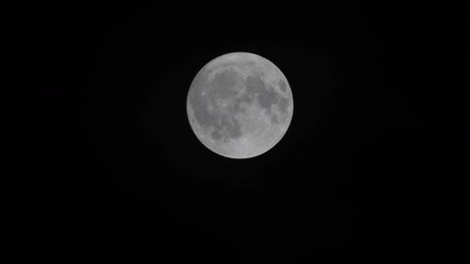 Clips of a super moon taken at 800mm focal length