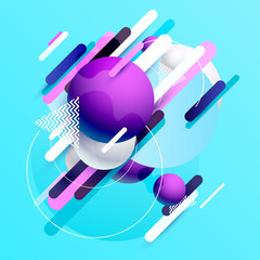 Dynamic abstract composition