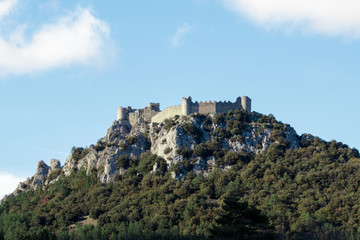Fototapeta na wymiar château de Puilaurens