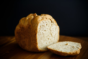 fresh homemade bread