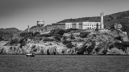 Alcatraz in Monochrome