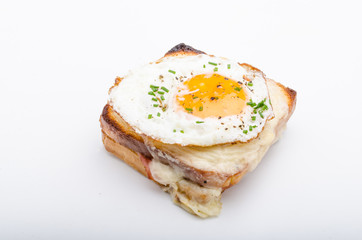 Croque madame sandwich, delish food