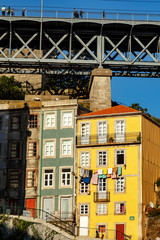 House facade in Porto, Portugal