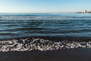 A beach in Black sea