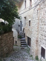 Fototapeta na wymiar Vallo di Nera, Umbria, Italy