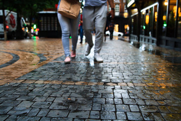 Fototapeta premium Sidewalk