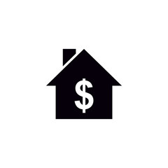 Estate home vector icon