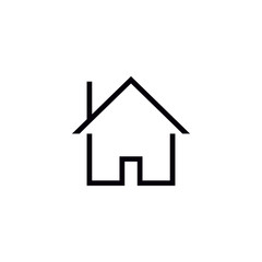 Estate home vector icon