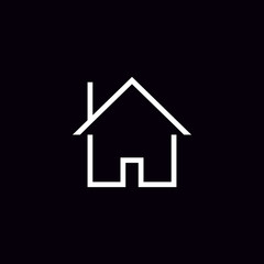 Estate home vector icon