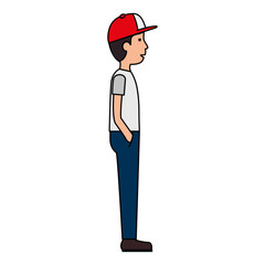 delivery worker avatar character