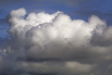 Nuage et ciel bleu