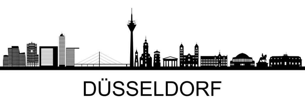 Skyline of Düsseldorf