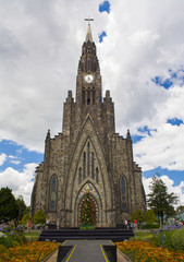 Fototapeta na wymiar stone cathedral