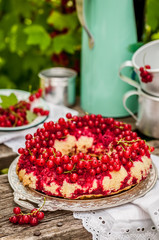Red Currant Upside Down Bundt Cake