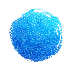 Hand painted watercolor circle background