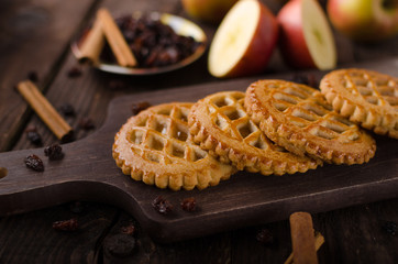 Cookies with apple filling, delish homemade