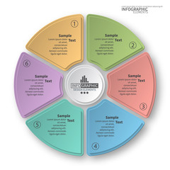 Abstract 3D Paper Infographics