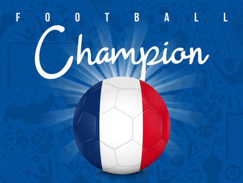 FRANCE - CHAMPION FOOTBALL 