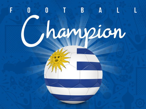 URUGUAY - CHAMPION FOOTBALL 