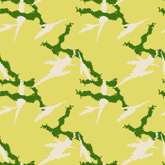 Camo background in yellow, beige and green colors