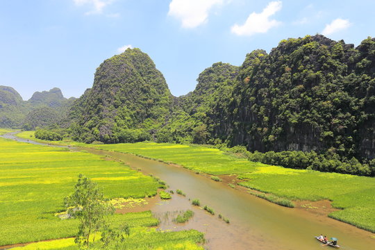 Tam coc in Ninh Binh ,Vietnam
