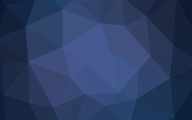 Light BLUE vector polygonal pattern.