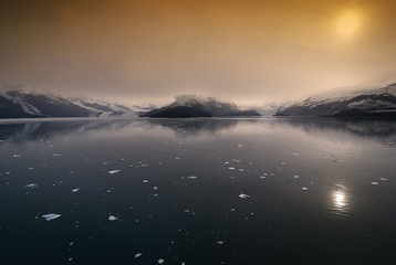 College Fjord in Alaska