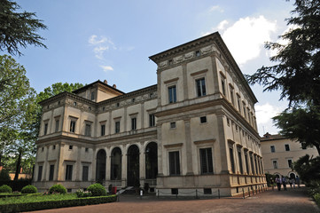 Fototapeta na wymiar Roma, Villa Farnesina a Trastevere