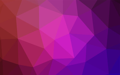 Obraz premium Light Pink, Blue vector abstract polygonal template.