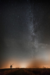 Milky Way over Chesterton Windmill