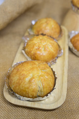 Chinese buns with sweet filling