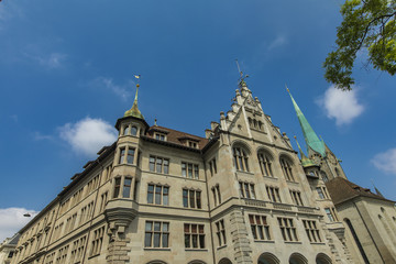 Fototapeta na wymiar Zurich city hall