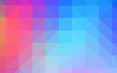 Obraz premium Light Multicolor vector abstract polygonal background.