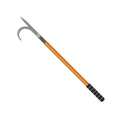 Vector illustration. Fire Hook.