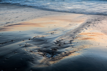 Landscape Sunset on the beach- Palmachim Beach Israel