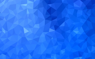 Fototapeta na wymiar Light BLUE vector gradient triangles pattern.